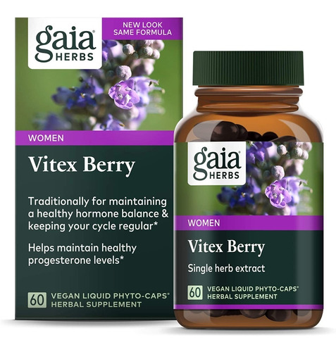 Gaia Herbs Vitex Berry, Chasteberry, Hormone Balance For Wom