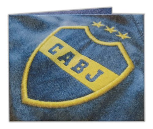 Billetera De Papel Irrompible Tyvek Boca Juniors Cabj Lerit