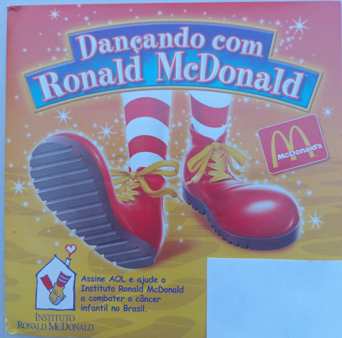 Cd Dançando Com Ronald Mcdonald's ( Em Bom Estado ) Edição Limitada (Usado)