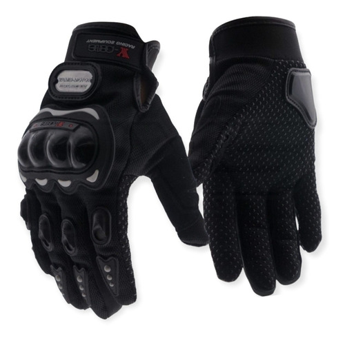 Guantes Para Moto Malla Con Protecciones En Nudillos Y Palma