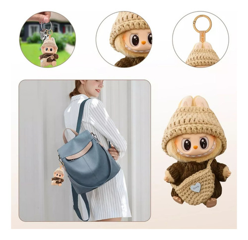 Mz Akasenko Labubu Accesorios, Labubus Ropa, Labubu Conjunto