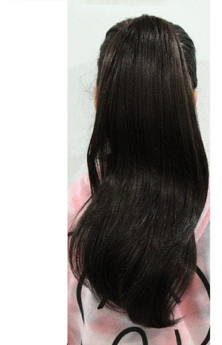 Coleta Chongo Postizo Cola De Caballo Varios Tonos 19 PLG Color #2
