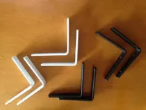 Comprar Soportes Para Repisas En Hierro Negro Y Gris 10 X 10 Cms