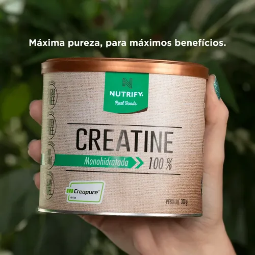 Creatina Monohidratada Creapure - Nutrify 300g