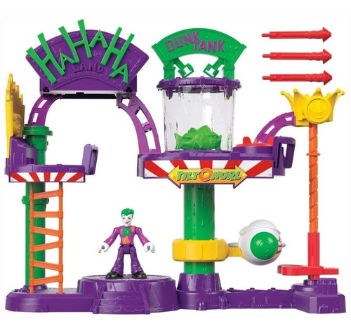 Imaginext Dc Super Friends Fabrica De Risas Del Guason