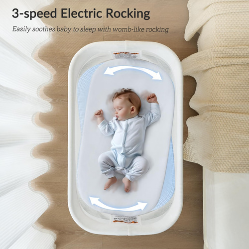 Casa Eléctrica De Vavasoo Para Baby 3 Rocking Speeds, Auto 8