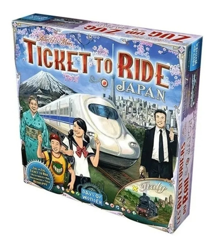 Juegos de mesa Ticket To Ride Japan + Italy Galápagos