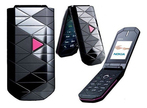 Nokia 7070 2g Teléfono Pequeño Con Botón Abatible