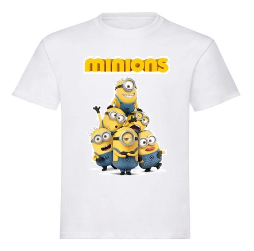 Camiseta Minions Para Niños Camiseta Estampada Minions