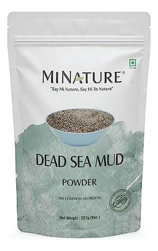 Dead Sea Mud Powder By Mi Nature | 227g( 8 Oz)( 0.5 Lb) | 10