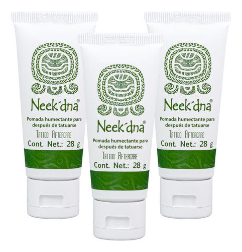 Kit 3 Pomadas Para Tatuaje Neek'dna Tattoo Aftercare