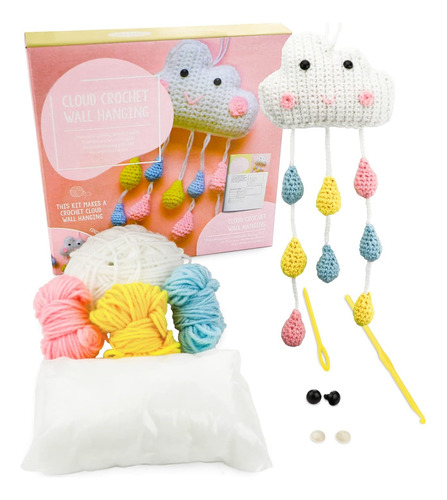 Kit De Crochet De Nubes Principiantes Niños Adultos, K...