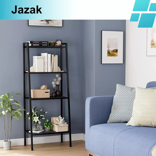 Estanteria Metalica Jazak / 4 Niveles / Cocina / Baño / Living / Repisa / Reforzada / Moderna / Organizador Multiuso / Mide 1.5m