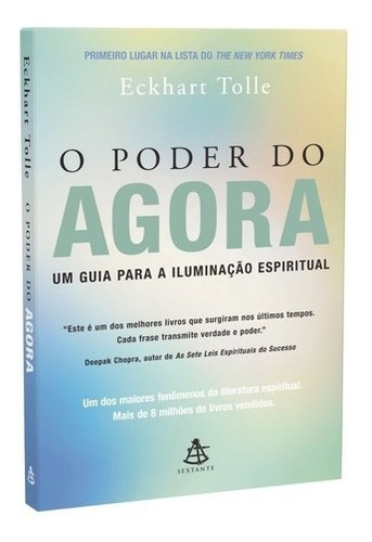 Livro Fisico O Poder Do Agora De Eckhart Tolle