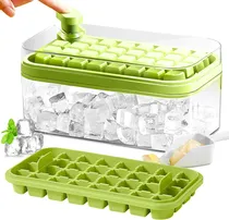 Comprar Bandejas De Hielo, Cubeta De Hielo Y Cuchara De Hielo Para W Color Verde