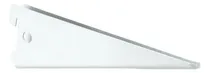 Comprar Ménsula Para Estante Repisa Riel 22cm Doble Enganche Blanca