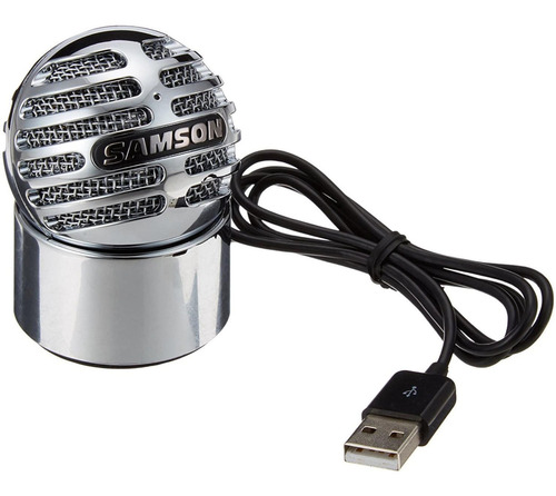 Microfono Condensador Samson Meteorite Ball Usb