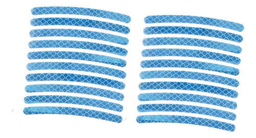 4 X 20 Pegatinas Reflectantes Para Bujes De Ruedas De Coche,