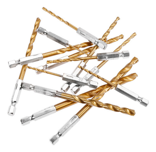 Q 13 Brocas Exagonal Metal, Wood, Plastic1/16 A 1/4