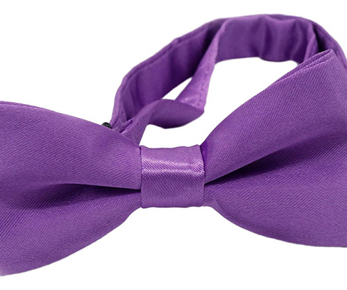 6 Tux Bowties Pajarita Para Niños Novedad Formal Púrpura