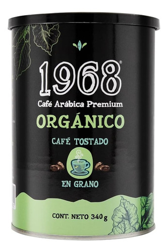 Café 1968 orgánico en grano 340gr
