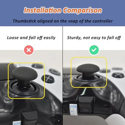 Pack 6 En 1 Thumbsticks Intercambiables Para Ps5 Dualsense