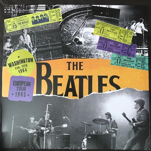The Beatles  Live Washington 64/tour 1965-vinilo Lp Ind.arg