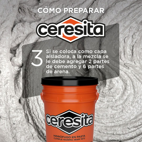 Hidrofugo En Pasta Ceresita X 1 Kg