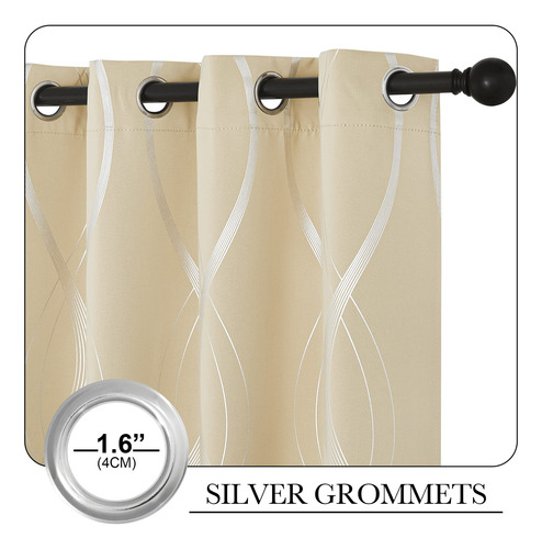 Cortinas Opacas Para Dormitorio Aislamiento Térmico Y Ruido