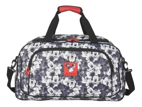 Bolsa Sacola Mala Viagem Transversal Feminina Mickey Grande