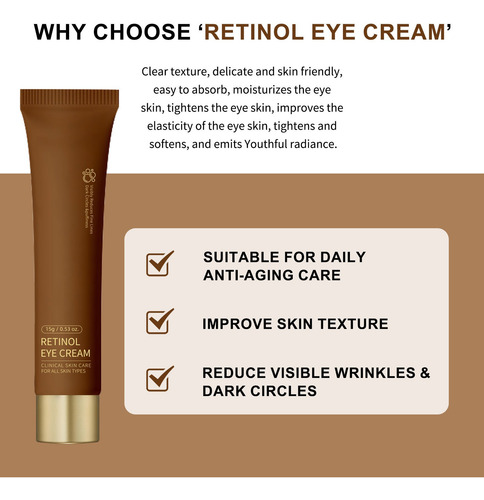 Creme Para Os Olhos Retinol Light Lines Fade Eye Creme Hidra