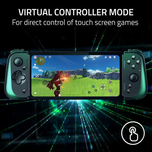 Controlador De Juegos Movil Razer Kishi V2 Pro, Color Negro