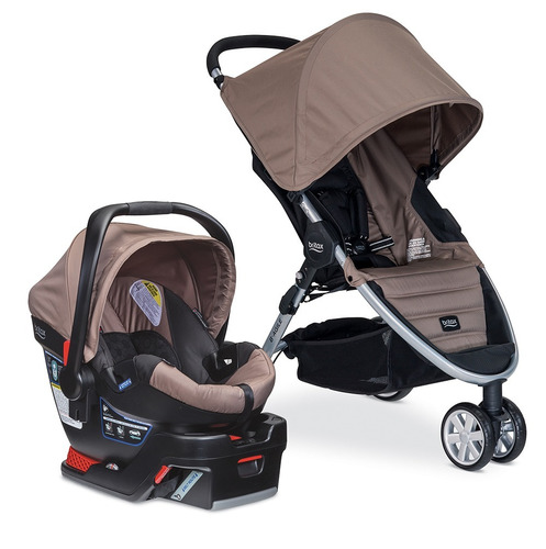 Coche Britax B Agile B Safe 35 Travel System, Sandstone