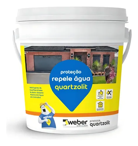 Hidrofugante Repele Água Quartzolit 18litros