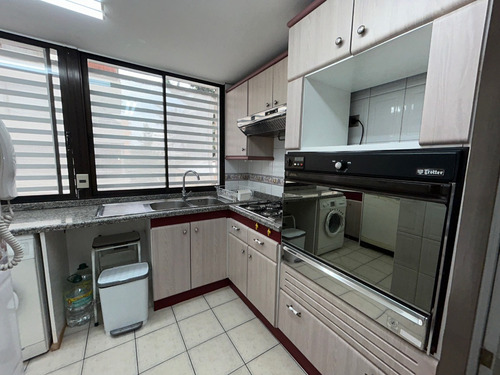 Metro El Golf, 3dorm.+3baños + 2estac +1bod. -amoblado Codjc