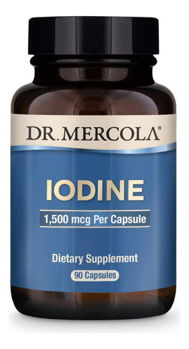 Yodo 1500 Mcg Dr. Mercola 90 Cápsulas