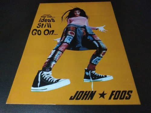 (pb975) Publicidad Clipping Zapatillas John Foos Promo 01