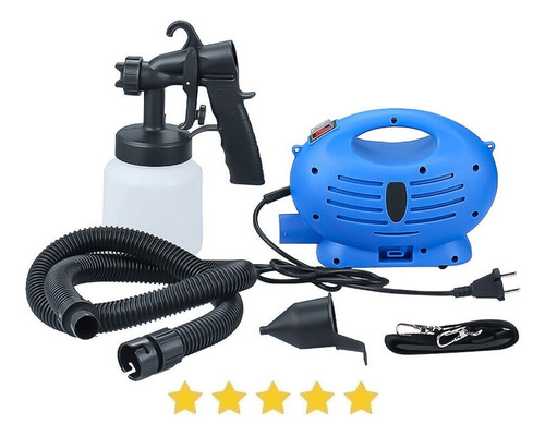 Kit Mini Compressor Ar Portatil Pintura Profissional 110/220