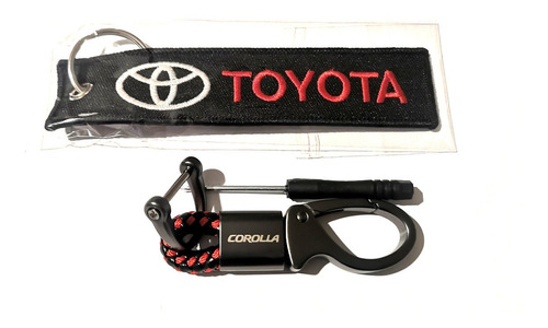  Llaveros Toyota Corolla  Para Llave Y Control