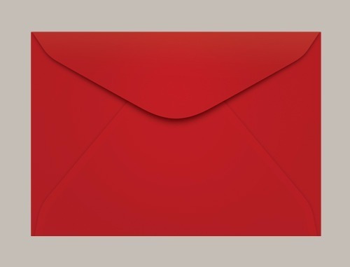 Envelope Carta 114x162 Fidji Rosa Claro Scrity 100 Unidades Cor Vermelho Tóquio