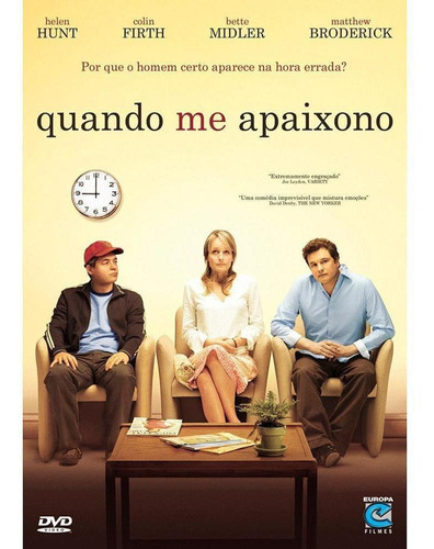 Dvd Quando Me Apaixono Europa Filmes