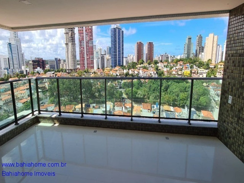 Imagem 2 de 13 de Apartamento 125m² Caminho Das Arvores Com 3 Quartos, Três Suítes E Dependência Completa - Nascente - Ap1120a