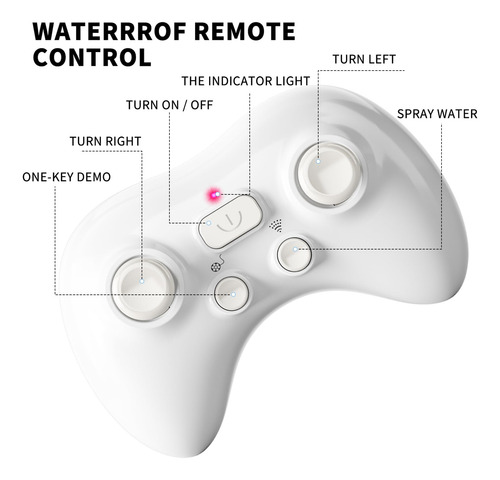 Juguete Tiburón Rc Bennol 118 Control Remoto Piscina Color Personaje