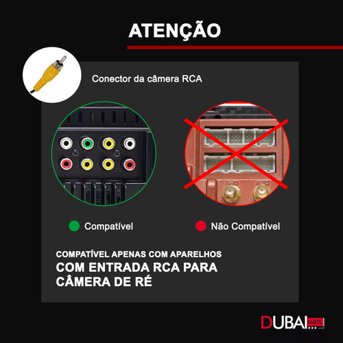 Camera De Ré Borboleta Hd Hyundai Santa Fe 2006 2007