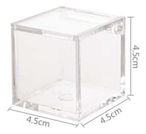 2025 2 X 2 Cajas Transparentes De Acrílico For 2 Piezas