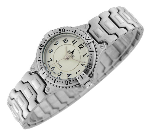 Reloj New York Mujer Ny047 Malla Y Caja De Metal