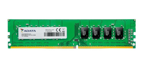 Imagem 2 de 2 de Memória Ram 8gb Ddr4 2666mhz Adata Desktop Ad4u266638g19-b