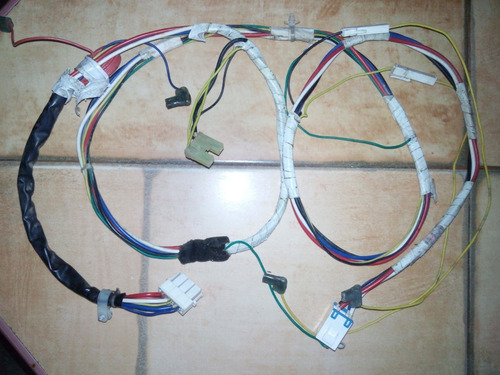 Imagen 3 de 3 de Cableado Parte Inferior De Lavadora Samsung Mod: Wa11d3