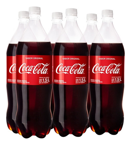 Refresco Coca Cola Original 1.5lts 36 Unidades