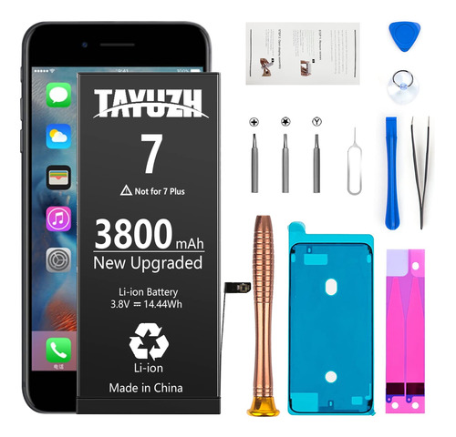 Tayuzh [3800mah] Bateria Para iPhone 7 De Alta Capacidad Nue